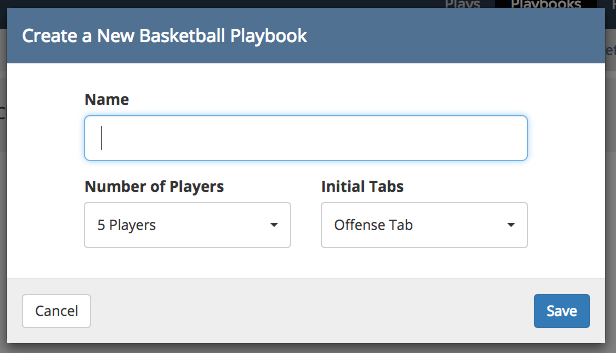 PlaybookCreate
